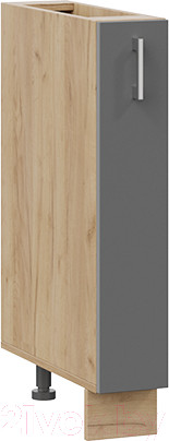 Изображение товара Шкаф карго ТриЯ Габриэлла 1Н15К (дуб крафт золотой/титан)