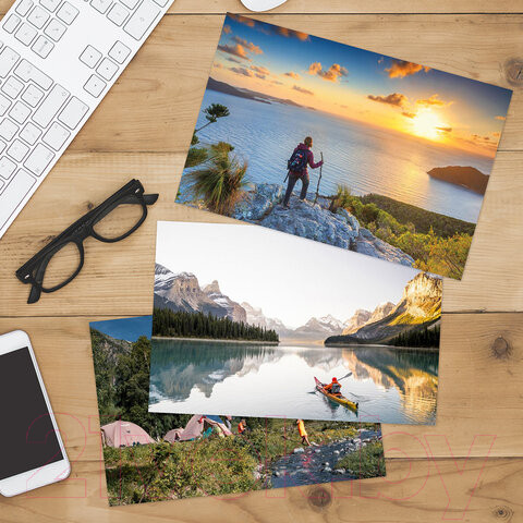 Изображение товара Фотобумага Brauberg Original А4 90 г/м2 / 363978 (100л, глянцевая)