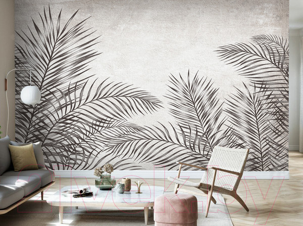 Изображение товара Фотообои листовые Vimala Пальмовые листья 5 (270x400)