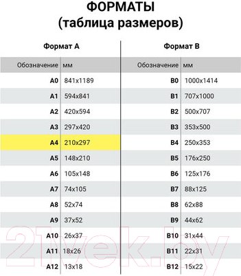Изображение товара Фотобумага Brauberg Original А4 260 г/м2 / 363993 (50л, матовая)