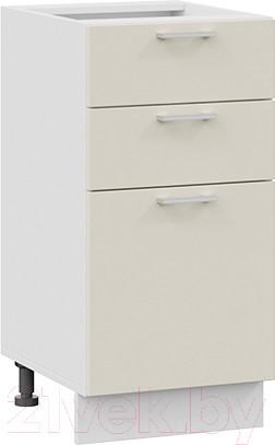 Изображение товара Шкаф-стол кухонный ТриЯ Габриэлла 1Н4Я3 (белый/крем)