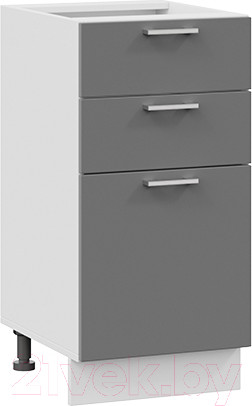 Изображение товара Шкаф-стол кухонный ТриЯ Габриэлла 1Н4Я3 (белый/титан)