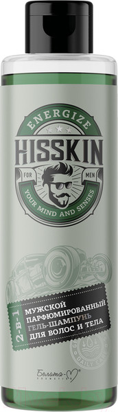 Изображение товара Шампунь-гель для душа Белита-М Hisskin Парфюмированный 2в1 (300г)