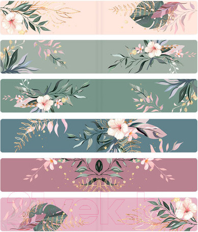 Изображение товара Набор закладок Brauberg Tropics / 113172 (12шт)