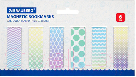 Изображение товара Набор закладок Brauberg Gradient / 113170 (12шт)
