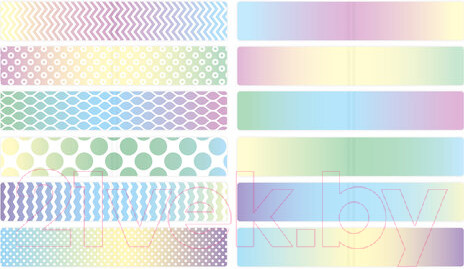 Изображение товара Набор закладок Brauberg Gradient / 113170 (12шт)