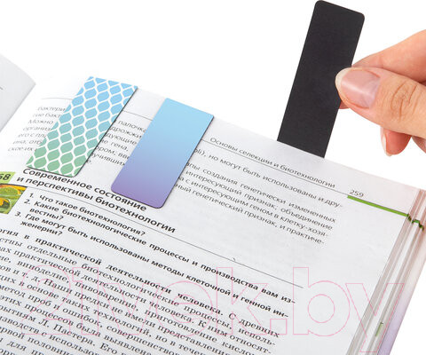 Изображение товара Набор закладок Brauberg Gradient / 113170 (12шт)