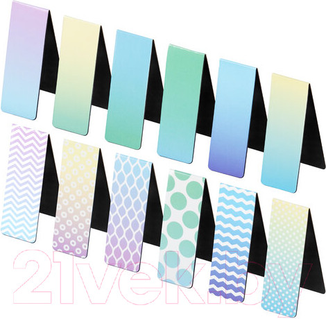 Изображение товара Набор закладок Brauberg Gradient / 113170 (12шт)