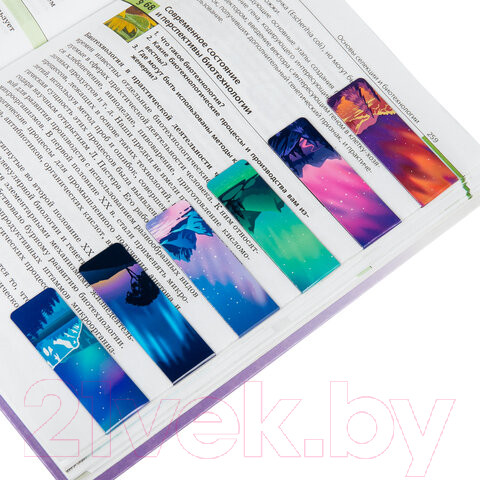 Изображение товара Набор закладок Brauberg Galaxy / 113171 (12шт)