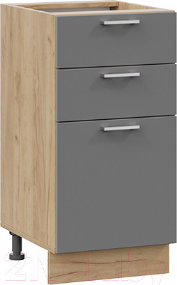 Изображение товара Шкаф-стол кухонный ТриЯ Габриэлла 1Н4Я3 (дуб крафт золотой/титан)