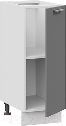 Изображение товара Шкаф-стол кухонный ТриЯ Габриэлла 1Н3 (белый/титан)