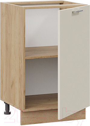 Изображение товара Шкаф-стол кухонный ТриЯ Габриэлла 1Н5 (дуб крафт золотой/крем)