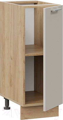 Изображение товара Шкаф-стол кухонный ТриЯ Габриэлла 1Н3 (дуб крафт золотой/кремовый)