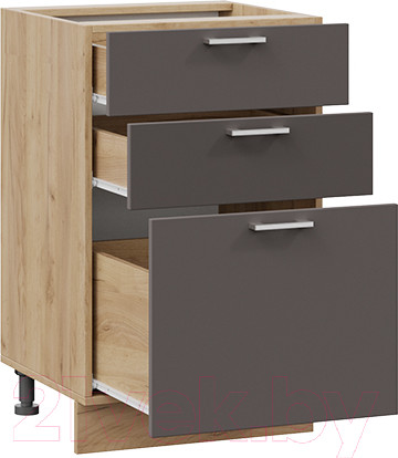 Изображение товара Шкаф-стол кухонный ТриЯ Габриэлла 1Н5Я3 (дуб крафт золотой/муссон)