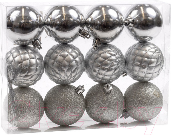 Изображение товара Набор шаров новогодних Белбогемия Ларго 27629601 / 99504 (12шт)