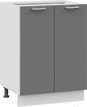 Изображение товара Шкаф-стол кухонный ТриЯ Габриэлла 1Н6 (белый/титан)