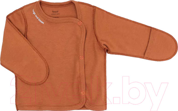 Изображение товара Распашонка Rant Hugs And Kisses / 5472/1-62 (Curry Brown, р.62)