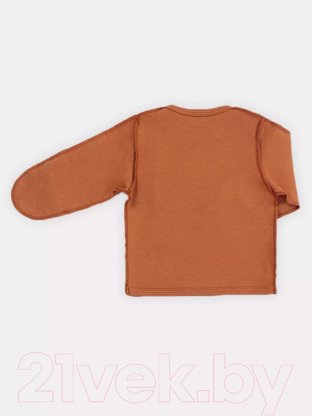 Изображение товара Распашонка Rant Hugs And Kisses / 5472/1-62 (Curry Brown, р.62)