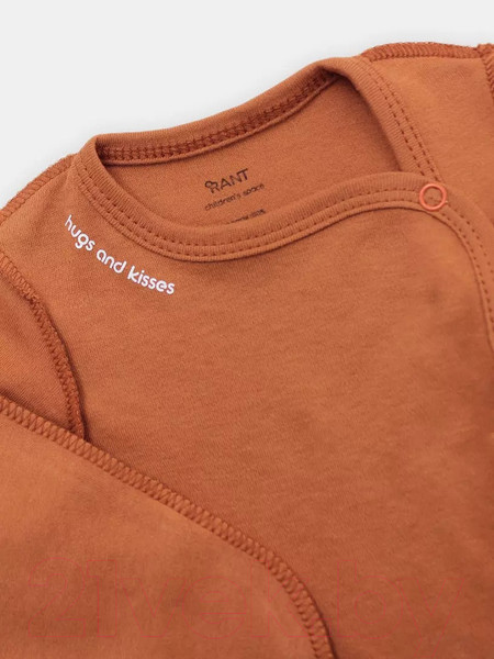 Изображение товара Распашонка Rant Hugs And Kisses / 5472/1-62 (Curry Brown, р.62)