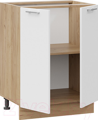 Изображение товара Шкаф-стол кухонный ТриЯ Габриэлла 1Н6 (дуб крафт золотой/сноу)