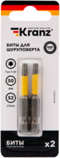 Изображение товара Бита Kranz Torx KR-92-0427-1