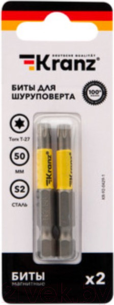 Изображение товара Бита Kranz Torx KR-92-0429-1