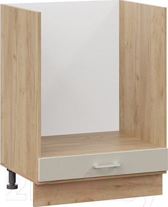 Изображение товара Шкаф под духовку ТриЯ Габриэлла 1Н6Б (дуб крафт золотой/крем)