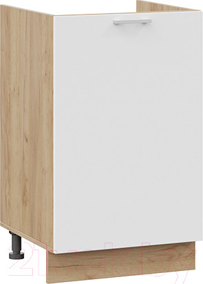 Изображение товара Шкаф под мойку ТриЯ Габриэлла 1Н5М (дуб крафт золотой/сноу)