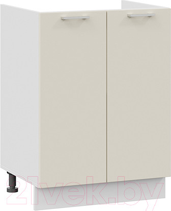 Изображение товара Шкаф под мойку ТриЯ Габриэлла 1Н6М (белый/крем)