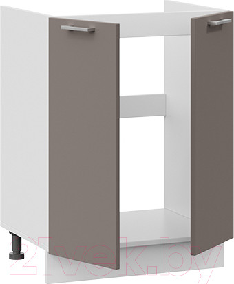 Изображение товара Шкаф под мойку ТриЯ Габриэлла 1Н6М (белый/муссон)