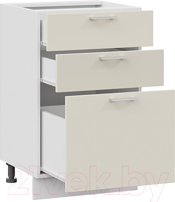 Изображение товара Шкаф-стол кухонный ТриЯ Габриэлла 1Н5Я3 (белый/крем)
