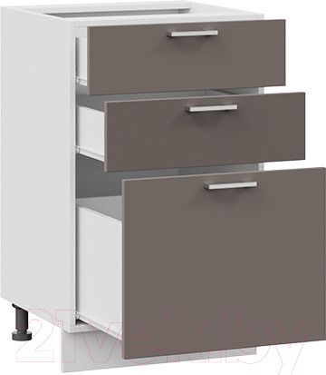 Изображение товара Шкаф-стол кухонный ТриЯ Габриэлла 1Н5Я3 (белый/муссон)