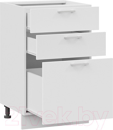 Изображение товара Шкаф-стол кухонный ТриЯ Габриэлла 1Н5Я3 (белый/сноу)