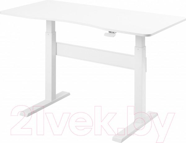 Изображение товара Письменный стол Ergosmart Air Desk L (белый)