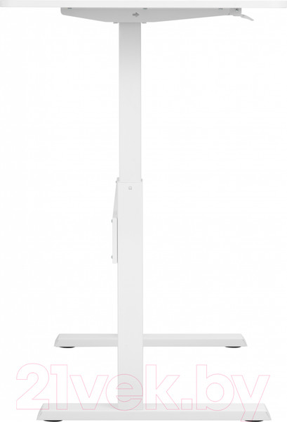 Изображение товара Письменный стол Ergosmart Air Desk L (белый)