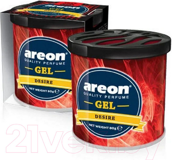 Изображение товара Ароматизатор автомобильный Areon Gel Desire / GCK06