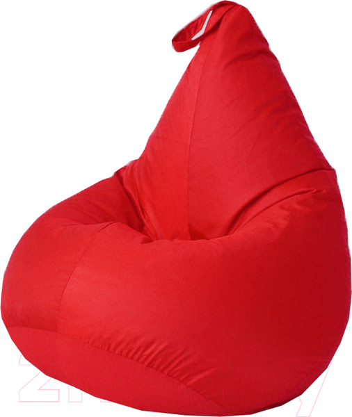 Изображение товара Бескаркасное кресло Kreslomeshki Груша-Капля XL / GK-125x85-K (красный)