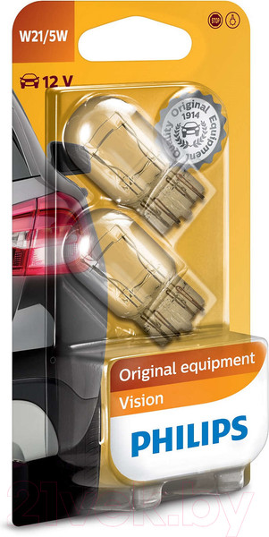 Изображение товара Комплект автомобильных ламп Philips 12066B2 (2шт)