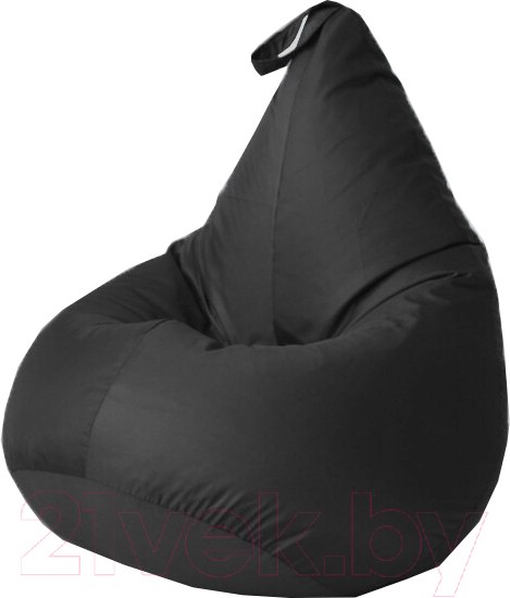 Изображение товара Бескаркасное кресло Kreslomeshki Груша-Капля XL / GK-125x85-CH (черный)