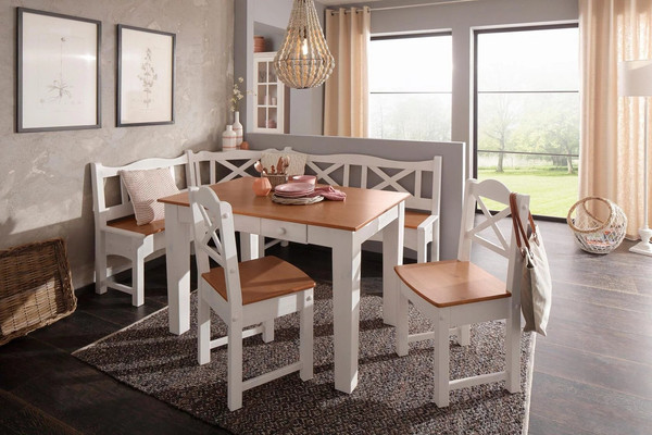 Изображение товара Скамья Dipriz Vanda 151x241 / Д.9122.01 (белый воск/черри)