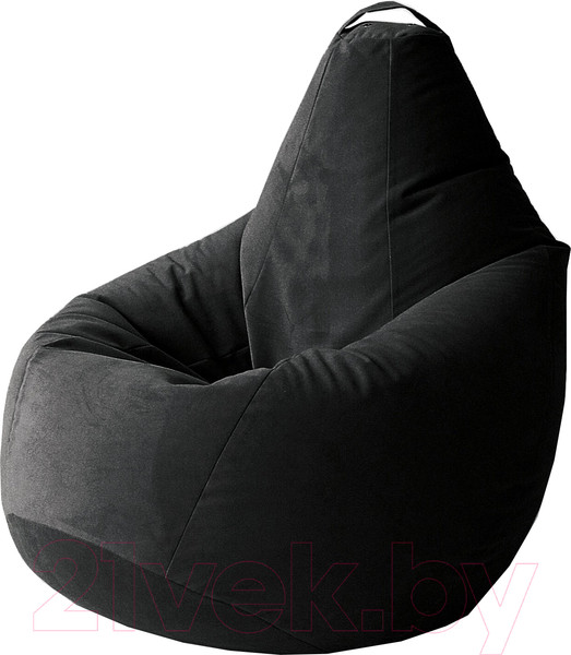Изображение товара Бескаркасное кресло Kreslomeshki Груша XL / GV-120x85-CH (черный)