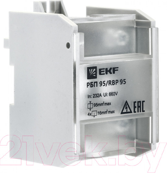 Изображение товара Распределительный блок на DIN-рейку EKF PROxima РБП 95 / RBP-95-100