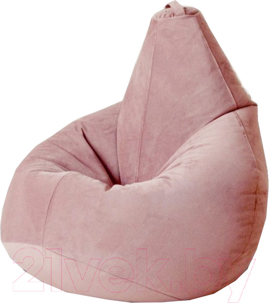 Изображение товара Бескаркасное кресло Kreslomeshki Груша XXL / GV-130x90-P (пудра)