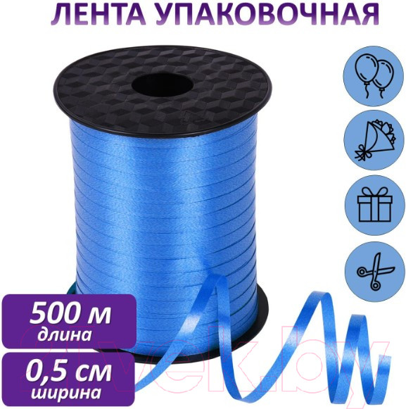 Изображение товара Лента декоративная Золотая сказка 591807 (синий)