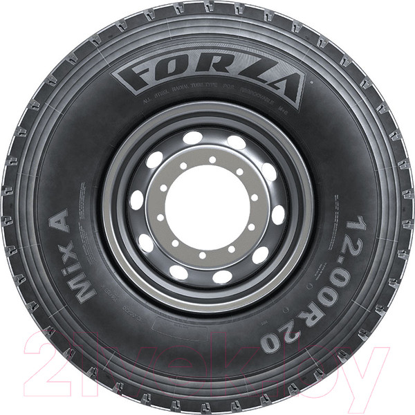 Изображение товара Грузовая шина KAMA Forza Mix A 315/80R22.5 156/150K
