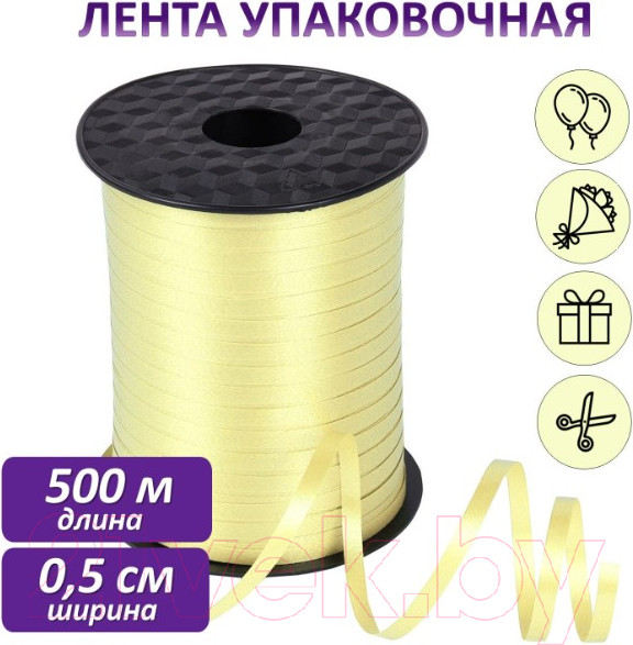 Изображение товара Лента декоративная Золотая сказка 591810 (желтый)