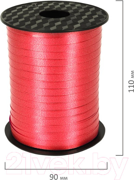 Изображение товара Лента декоративная Золотая сказка 591811 (красный)