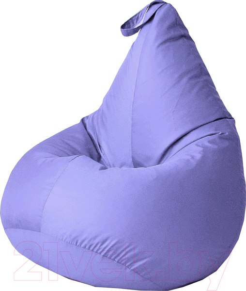 Изображение товара Бескаркасное кресло Kreslomeshki Груша-Капля XL / GK-125x85-L (лаванда)