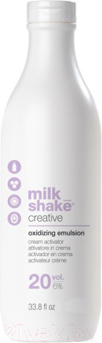 Изображение товара Эмульсия для окисления краски Z.one Concept Milk Shake Оксидант New 20 vol (950мл)