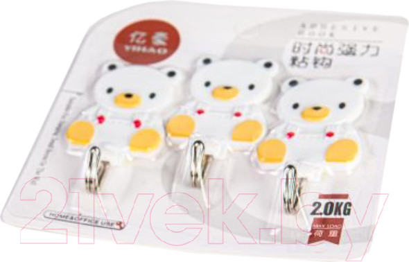 Изображение товара Набор крючков MONAMI Мишка / 27-2887 (3шт)